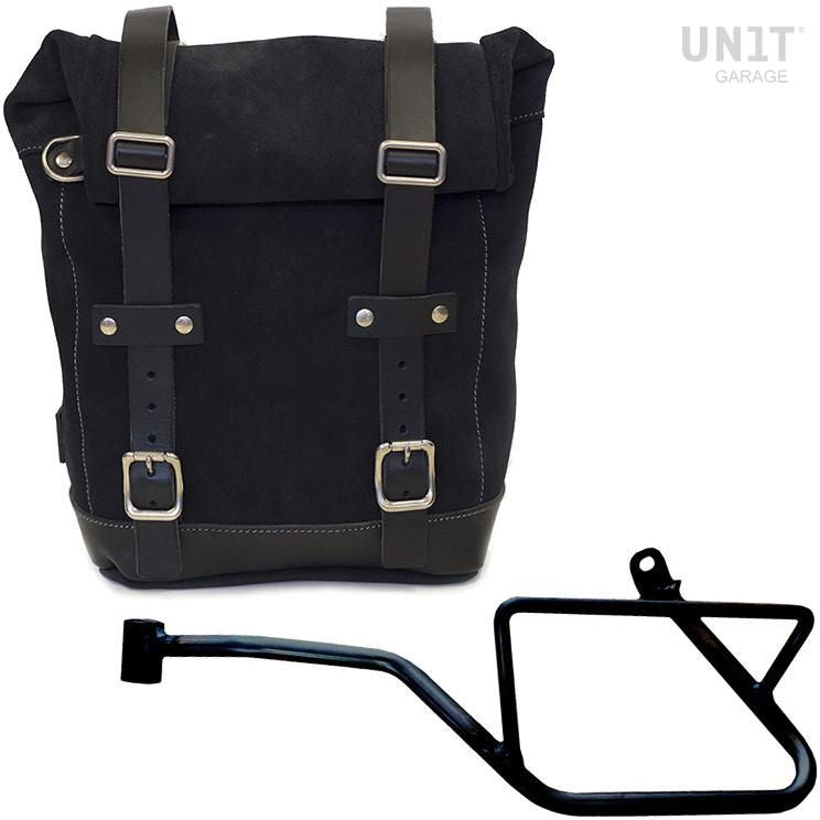 Unitgarage / ユニットガレージ Waxed Suede Side Pannier + Left Subframe Guzzi V7_850 | U002-2216SX