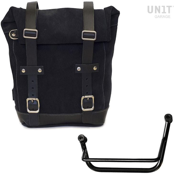 Unitgarage / ユニットガレージ Waxed Suede Side Pannier + Left Subframe Guzzi V85 TT | U002-2251SX