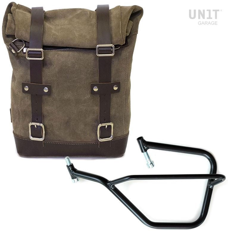 Unitgarage / ユニットガレージ Waxed Suede Side Pannier + Left Subframe Yamaha SX | U002-2504SX