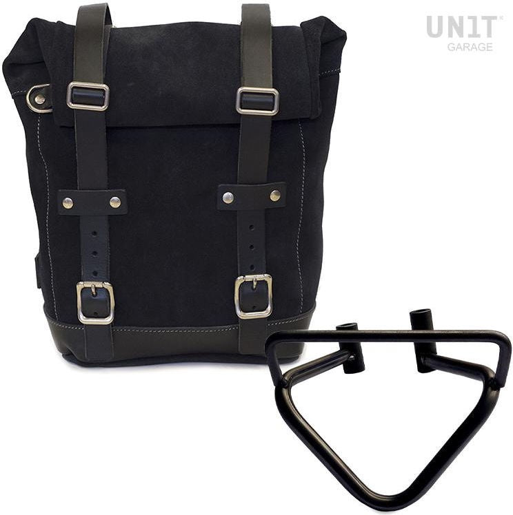 Unitgarage / ユニットガレージ Waxed Suede Side Pannier + Left Subframe husqvarna 401 (2020 until now) | U002-3003SX