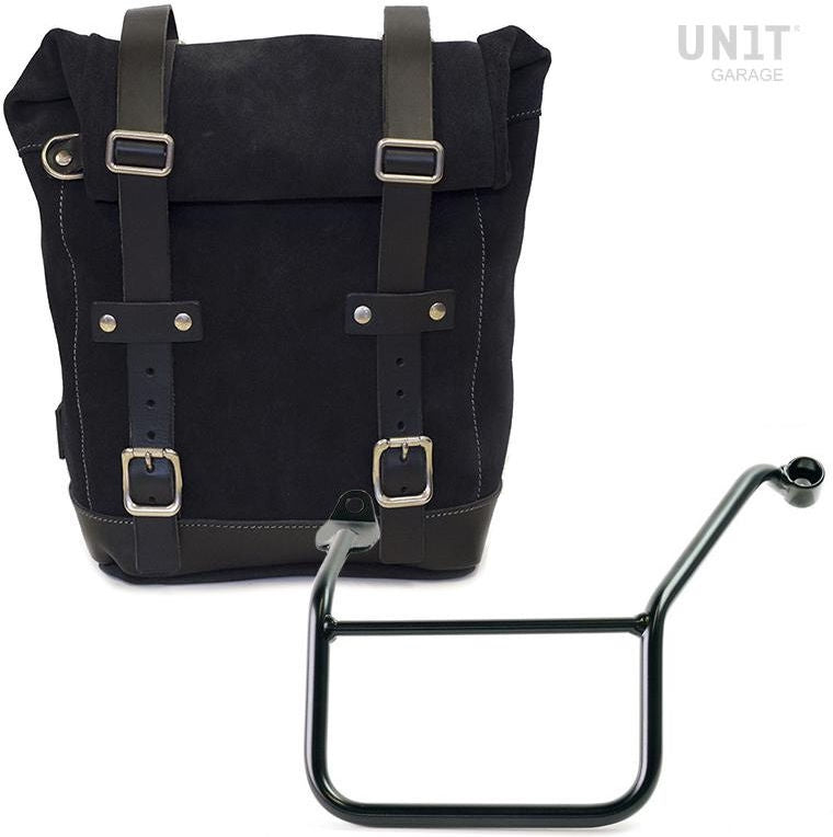 Unitgarage / ユニットガレージ Waxed Suede Side Pannier + Left Subframe Yamaha SX | U002-3208SX