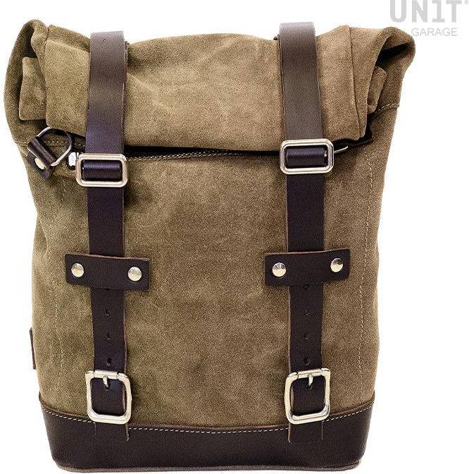 Unitgarage / ユニットガレージ Waxed suede side pannier 10L-14L | U002
