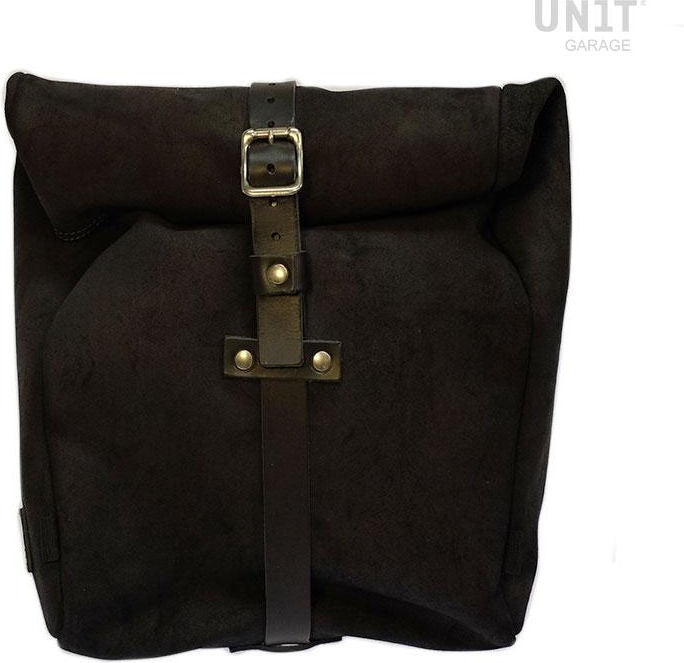Unitgarage / ユニットガレージ Gobi Waxed suede side pannier | U036
