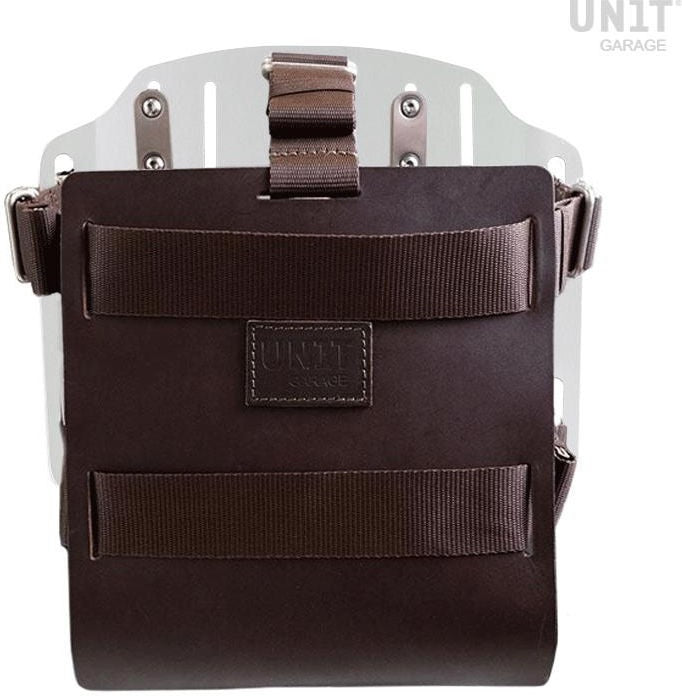 Unitgarage / ユニットガレージ Carrying system in aluminum with adjustable leather front | U085-2xA9