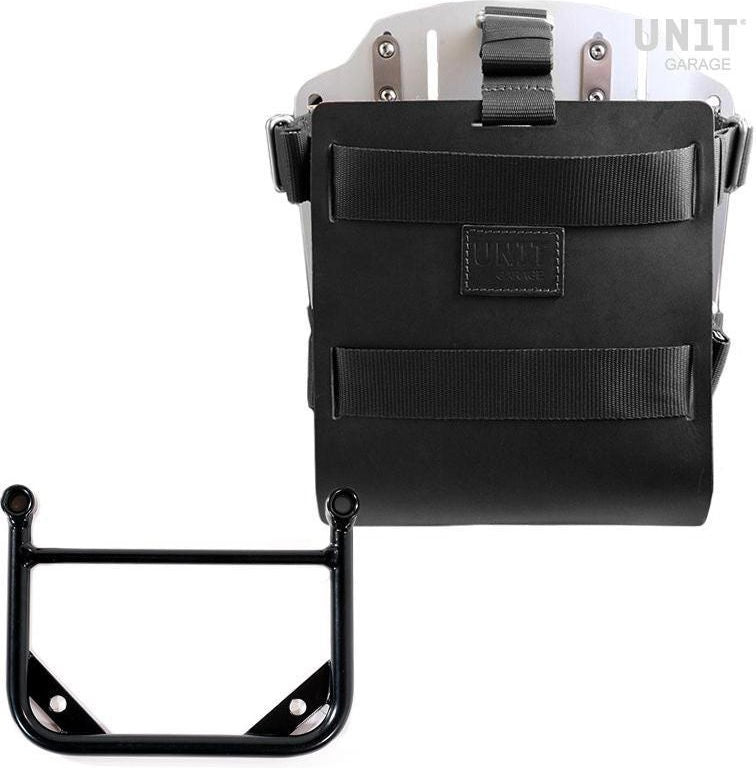 Unitgarage / ユニットガレージ Carrying system in aluminum with adjustable leather front Quick Release System and Universal frame | U085-U000-1006