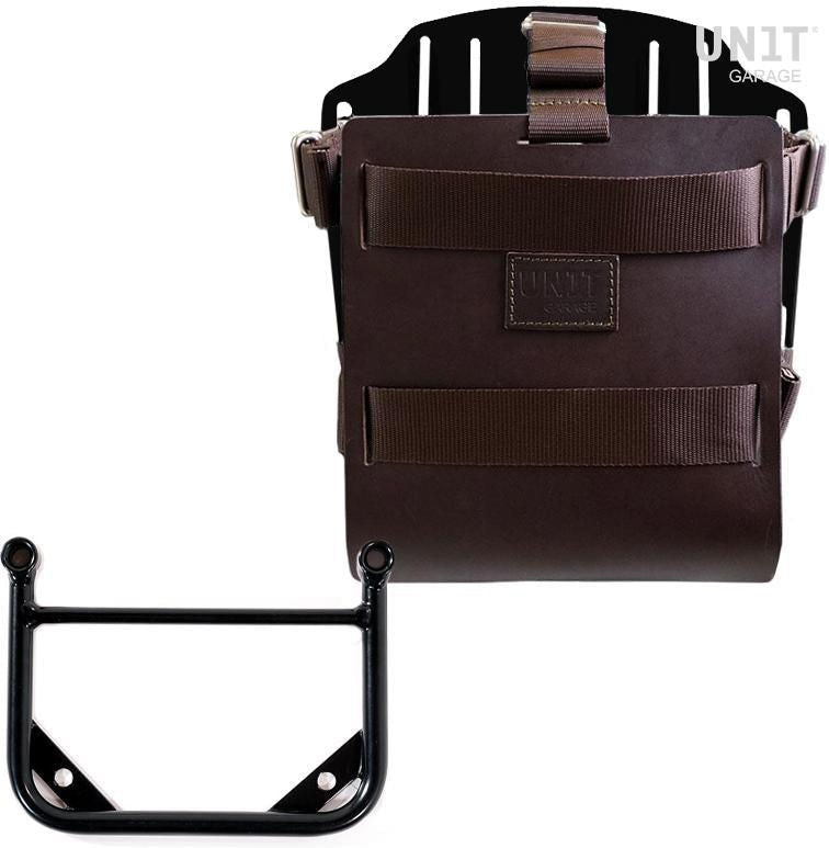 Unitgarage / ユニットガレージ Carrying system in aluminum with adjustable leather front Quick Release System and Universal frame | U085-U000-1006