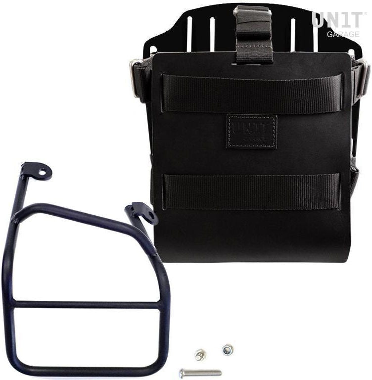 Unitgarage / ユニットガレージ Carrying system in aluminum with adjustable leather front Quick Release System and frame | U085-U000-1010DX
