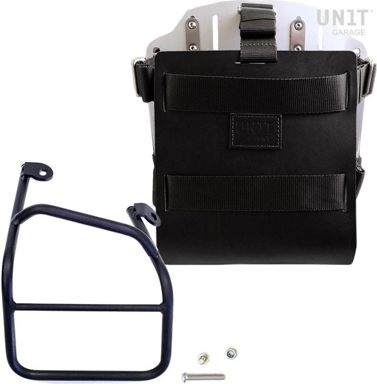 Unitgarage / ユニットガレージ Carrying system in aluminum with adjustable leather front Quick Release System and frame | U085-U000-1010DX