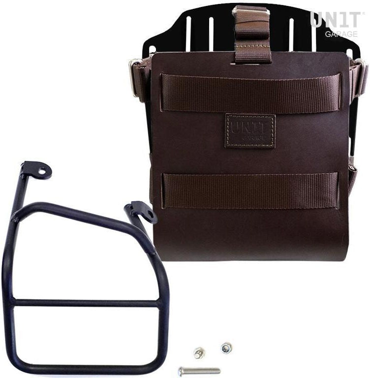 Unitgarage / ユニットガレージ Carrying system in aluminum with adjustable leather front Quick Release System and frame | U085-U000-1010DX