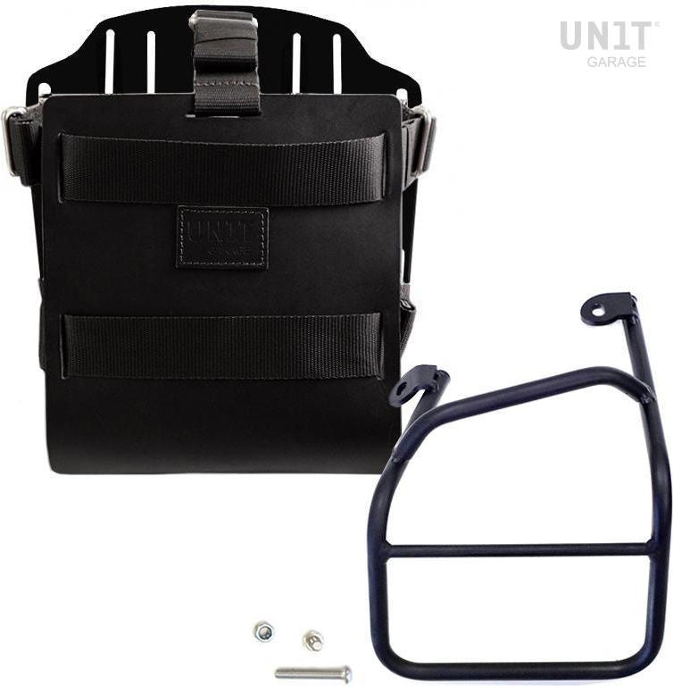 Unitgarage / ユニットガレージ Carrying system in aluminum with adjustable leather front Quick Release System and frame | U085-U000-1010SX