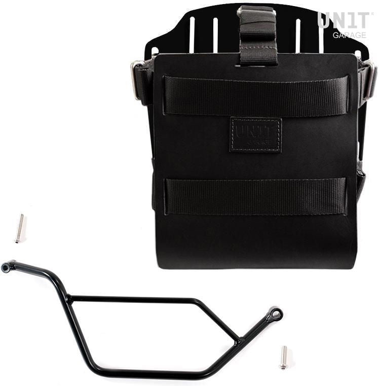 Unitgarage / ユニットガレージ Carrying system in aluminum with adjustable leather front Quick Release System and frame | U085-U000-1524DX