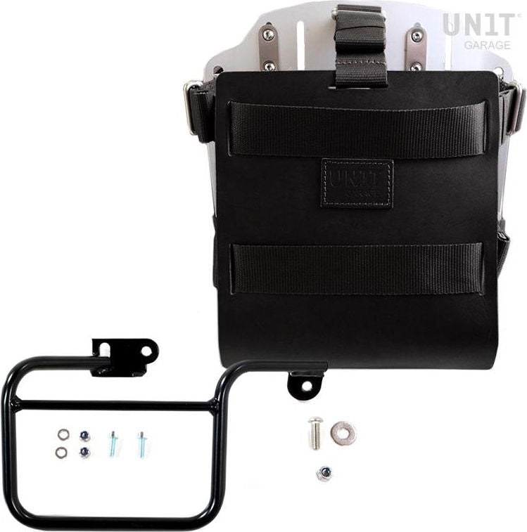 Unitgarage / ユニットガレージ Carrying system in aluminum with adjustable leather front Quick Release System and frame (1983-1996) | U085-U000-1806