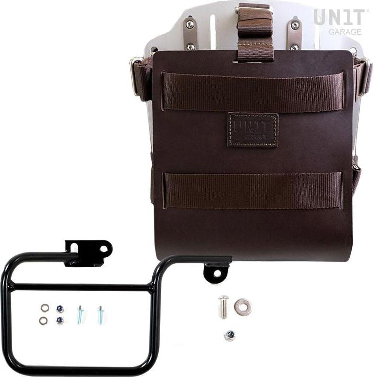 Unitgarage / ユニットガレージ Carrying system in aluminum with adjustable leather front Quick Release System and frame (1983-1996) | U085-U000-1806