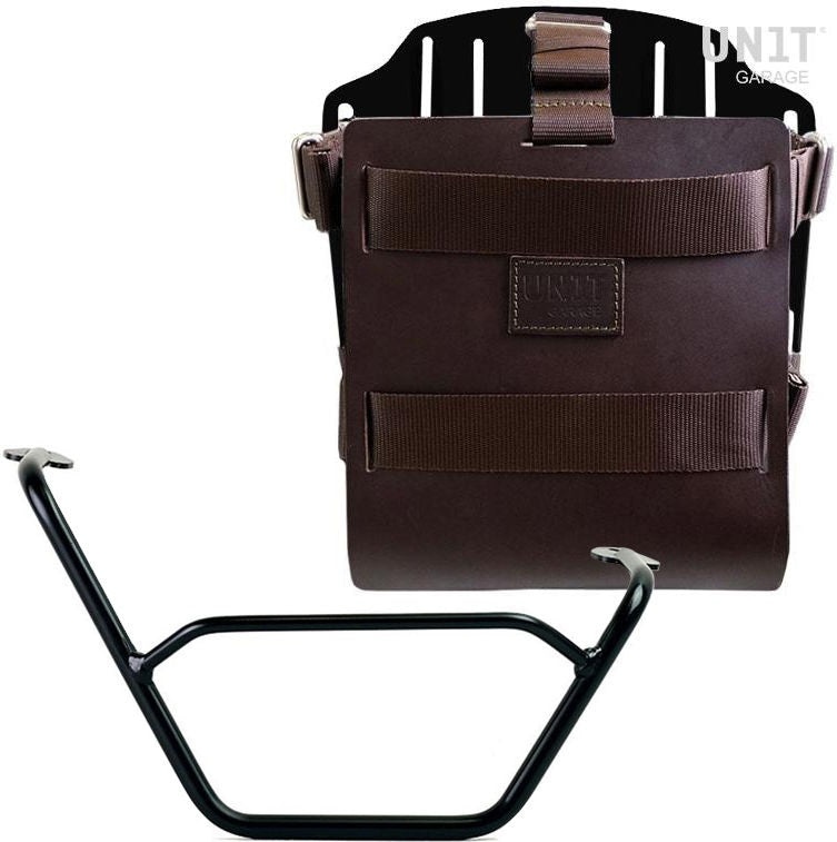 Unitgarage / ユニットガレージ Carrying system in aluminum with adjustable leather front Quick Release System and right frame | U085-U000-1901DX