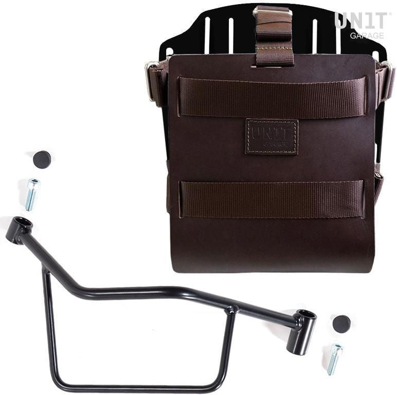 Unitgarage / ユニットガレージ Carrying system in aluminum with adjustable leather front Quick Release System and frame | U085-U000-2101DX