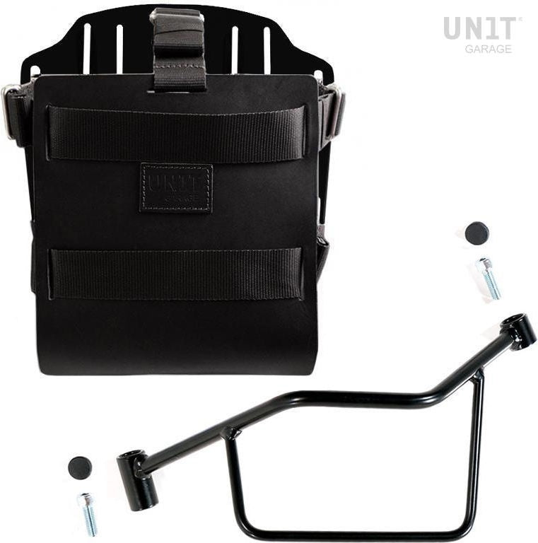 Unitgarage / ユニットガレージ Carrying system in aluminum with adjustable leather front Quick Release System and frame | U085-U000-2101SX