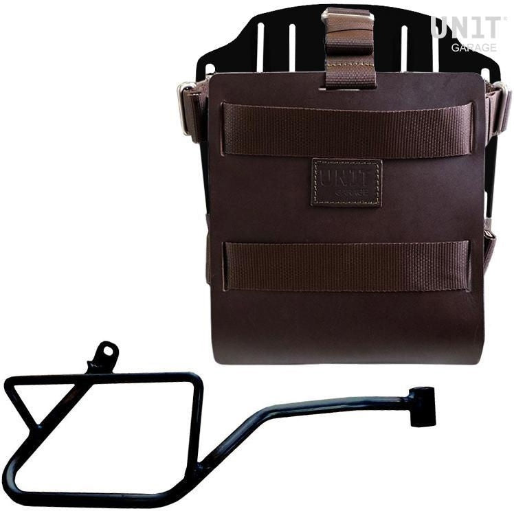 Unitgarage / ユニットガレージ Carrying system in aluminum with adjustable leather front Quick Release System and frame | U085-U000-2216DX