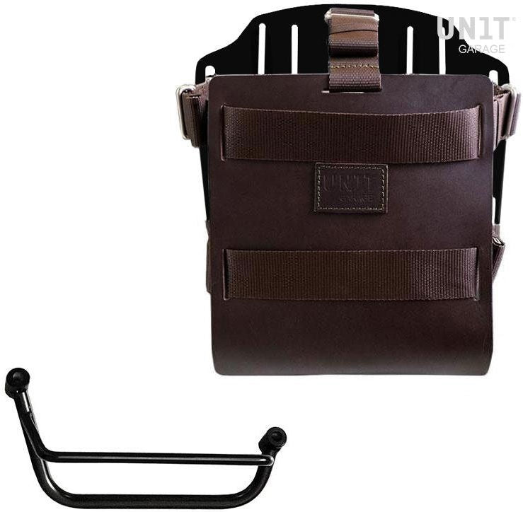 Unitgarage / ユニットガレージ Carrying system in aluminum with adjustable leather front Quick Release System and frame | U085-U000-2251DX