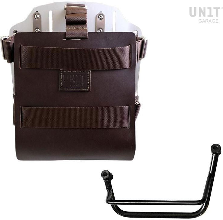 Unitgarage / ユニットガレージ Carrying system in aluminum with adjustable leather front Quick Release System and frame | U085-U000-2251SX