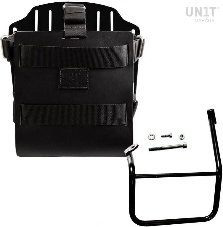 Unitgarage / ユニットガレージ Carrying system in aluminum with adjustable leather front Quick Release System and frame | U085-U000-2253SX