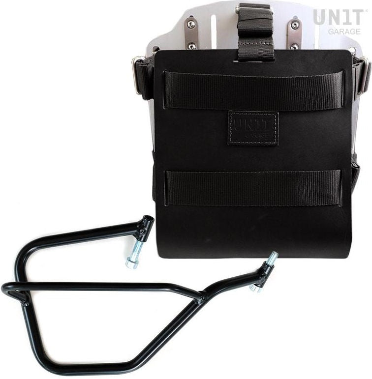 Unitgarage / ユニットガレージ Carrying system in aluminum with adjustable leather front Quick Release System and frame | U085-U000-2504DX