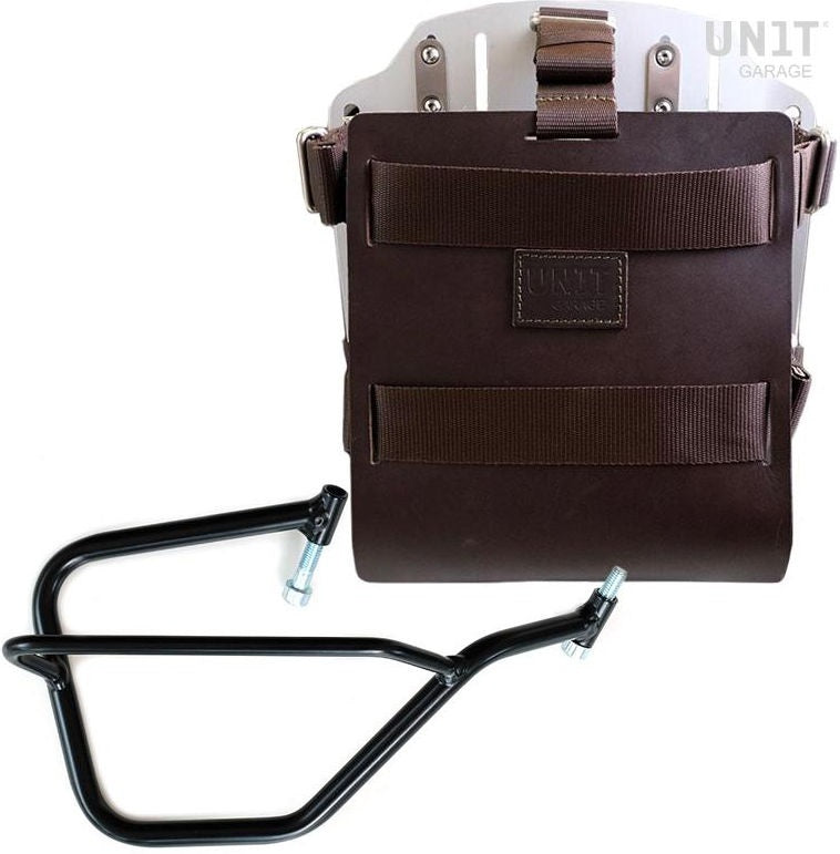 Unitgarage / ユニットガレージ Carrying system in aluminum with adjustable leather front Quick Release System and frame | U085-U000-2504DX