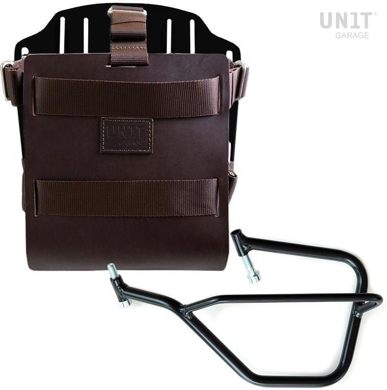 Unitgarage / ユニットガレージ Carrying system in aluminum with adjustable leather front Quick Release System and frame | U085-U000-2504SX