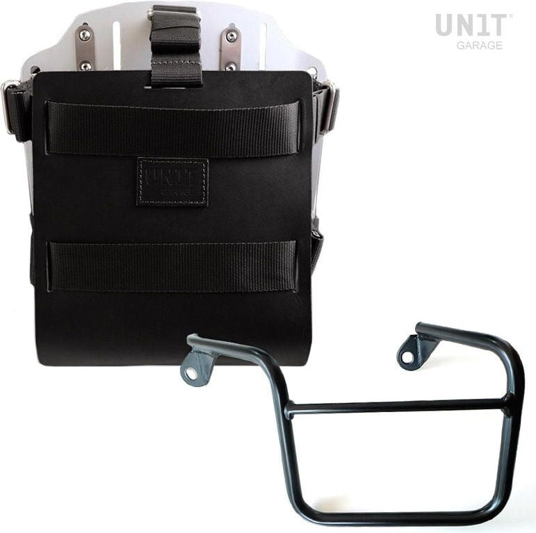 Unitgarage / ユニットガレージ Carrying system in aluminum with adjustable leather front Quick Release System and frame | U085-U000-2600SX