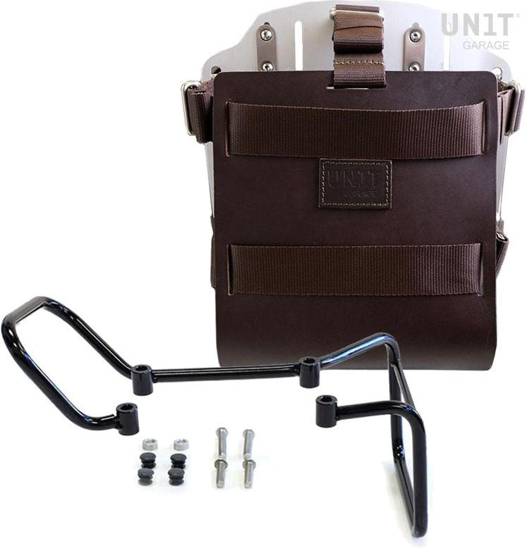 Unitgarage / ユニットガレージ Carrying system in aluminum with adjustable leather front Quick Release System and frame (2017-2019) | U085-U000-3000