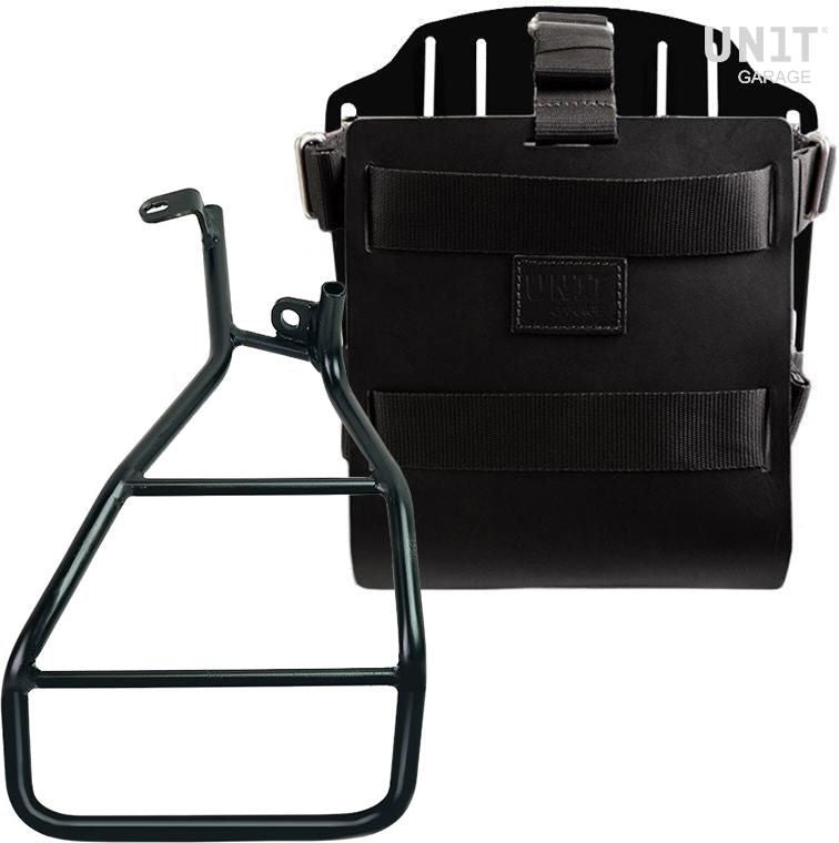 Unitgarage / ユニットガレージ Carrying system in aluminum with adjustable leather front Quick Release System and frame Sportster S 1250 | U085-U000-3320DX