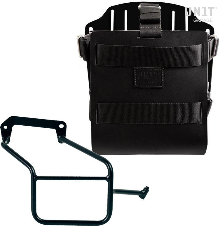 Unitgarage / ユニットガレージ Carrying system in aluminum with adjustable leather front Quick Release System and frame | U085-U000-3600DX
