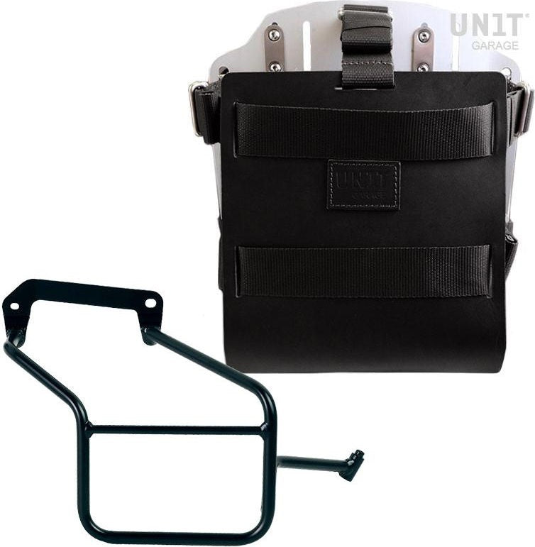 Unitgarage / ユニットガレージ Carrying system in aluminum with adjustable leather front Quick Release System and frame | U085-U000-3600DX