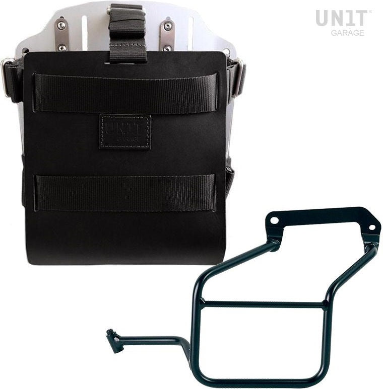Unitgarage / ユニットガレージ Carrying system in aluminum with adjustable leather front Quick Release System and frame | U085-U000-3600SX