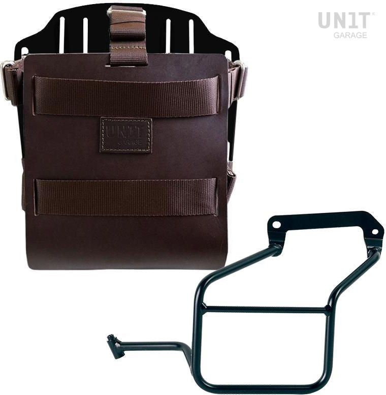 Unitgarage / ユニットガレージ Carrying system in aluminum with adjustable leather front Quick Release System and frame | U085-U000-3600SX