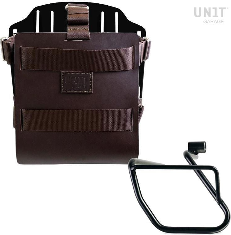 Unitgarage / ユニットガレージ Carrying system in aluminum with adjustable leather front Quick Release System and frame | U085-U000-3700SX