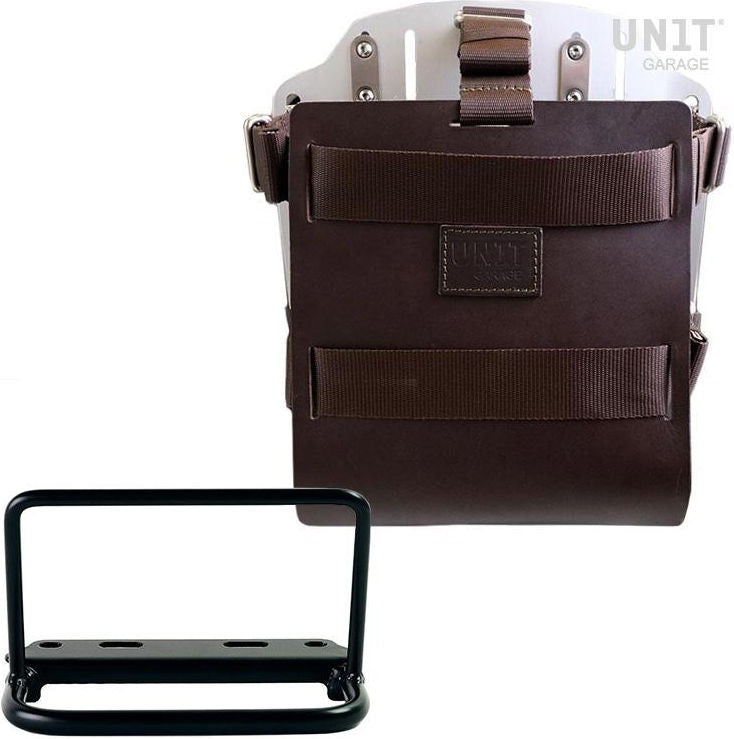 Unitgarage / ユニットガレージ Carrying system in aluminum with adjustable leather front Quick Release System and frame | U085-U000-3800