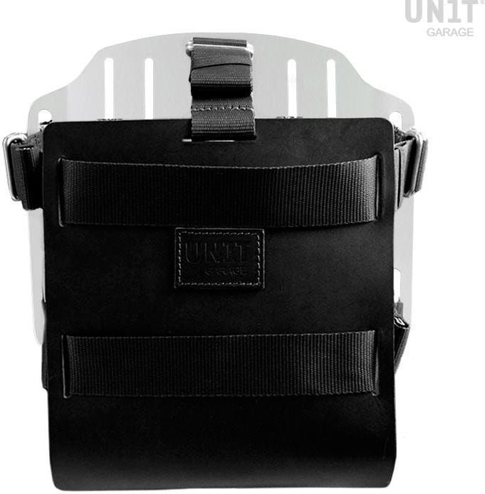 Unitgarage / ユニットガレージ Carrying system in aluminum with adjustable leather front and Quick Release System | U085-U000