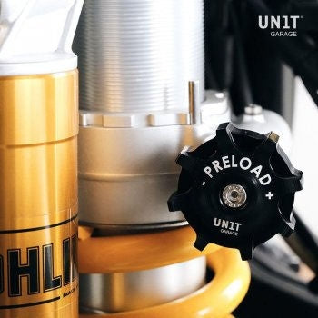 Unitgarage / ユニットガレージ Preload adjustment for Ohlins suspension | U107