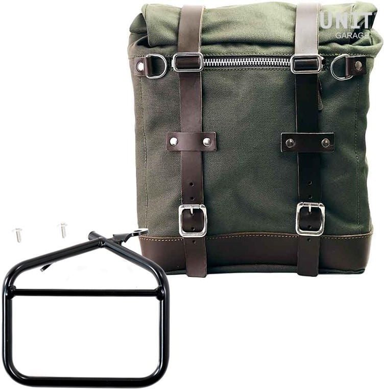 Unitgarage / ユニットガレージ Canvas Side Pannier Scram 22L-30L + Left subframe Ducati Scrambler Series | U201-1007