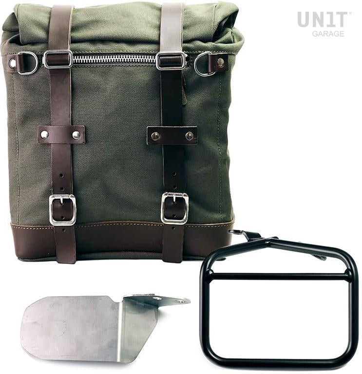 Unitgarage / ユニットガレージ Canvas Side Pannier Scram 22L-30L + Right subframe Ducati Scrambler | U201-1007DX