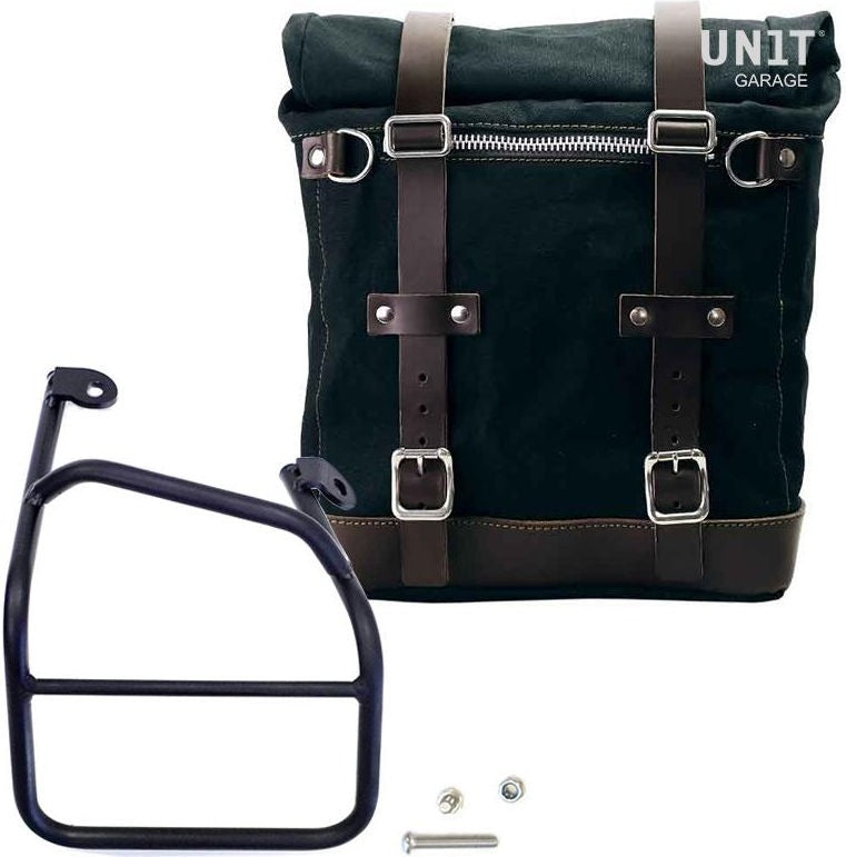 Unitgarage / ユニットガレージ Canvas Side Pannier Scram 22L-30L + right subframe Ducati Scrambler 1100 | U201-1010DX