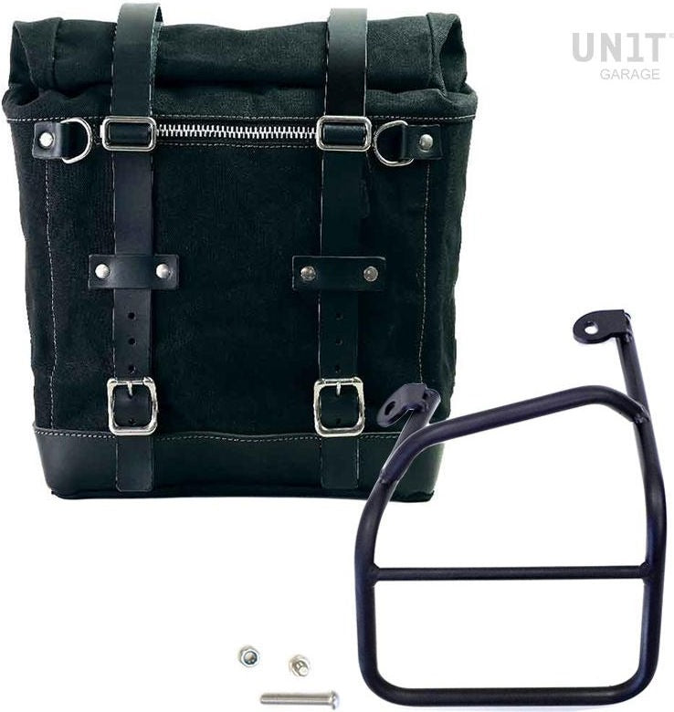 Unitgarage / ユニットガレージ Canvas Side Pannier Scram 22L-30L + Left subframe Ducati Scrambler 1100 | U201-1010SX