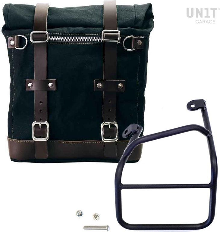 Unitgarage / ユニットガレージ Canvas Side Pannier Scram 22L-30L + Left subframe Ducati Scrambler 1100 | U201-1010SX