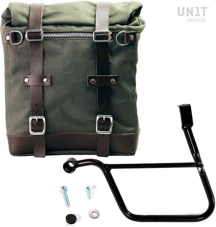 Unitgarage / ユニットガレージ Canvas Side Pannier Scram 22L-30L + Left Subframe Triumph Street 900 Series (2017 until now) | U201-1013SX