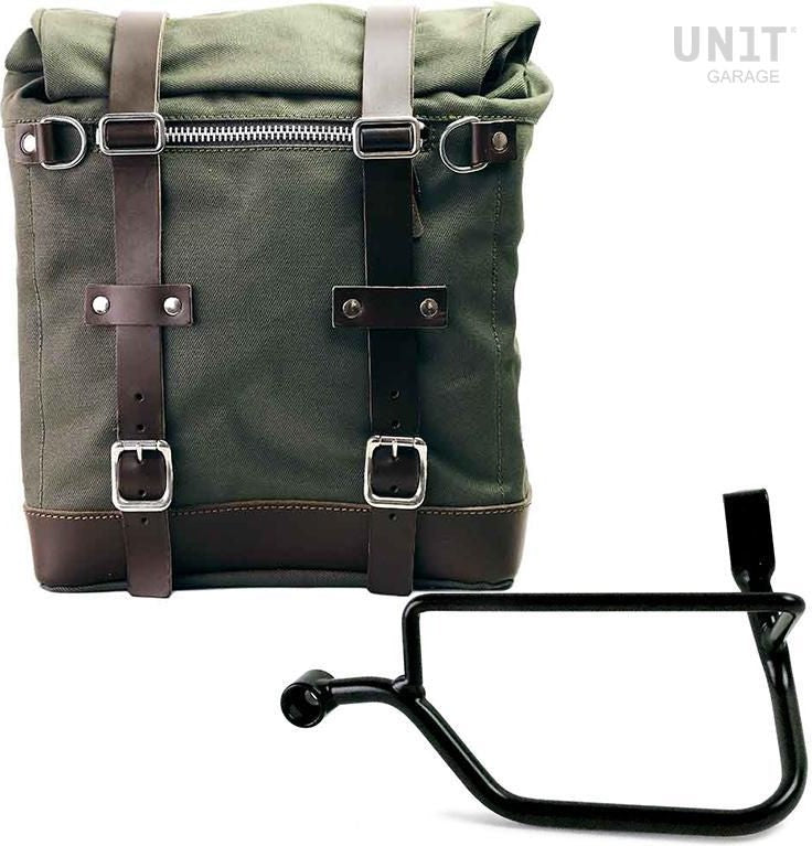 Unitgarage / ユニットガレージ Canvas Side Pannier Scram 22L-30L + Left Subframe Triumph Street Twin 900 (2016 until now) | U201-1017SX