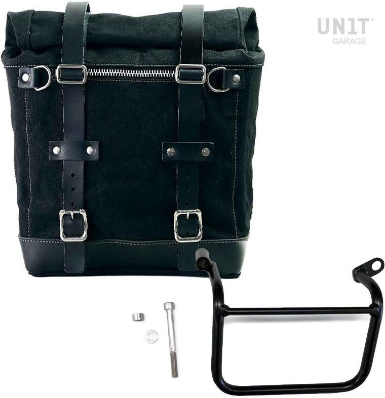 Unitgarage / ユニットガレージ Canvas Side Pannier Scram 22L-30L + Left Subframe Triumph Scrambler 1200 XC_XE (2019 until now) | U201-1019SX