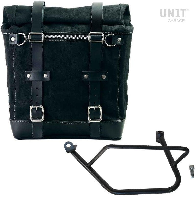 Unitgarage / ユニットガレージ Canvas Side Pannier Scram 22L-30L + Left Subframe Kawasaki Z900RS | U201-1021SX