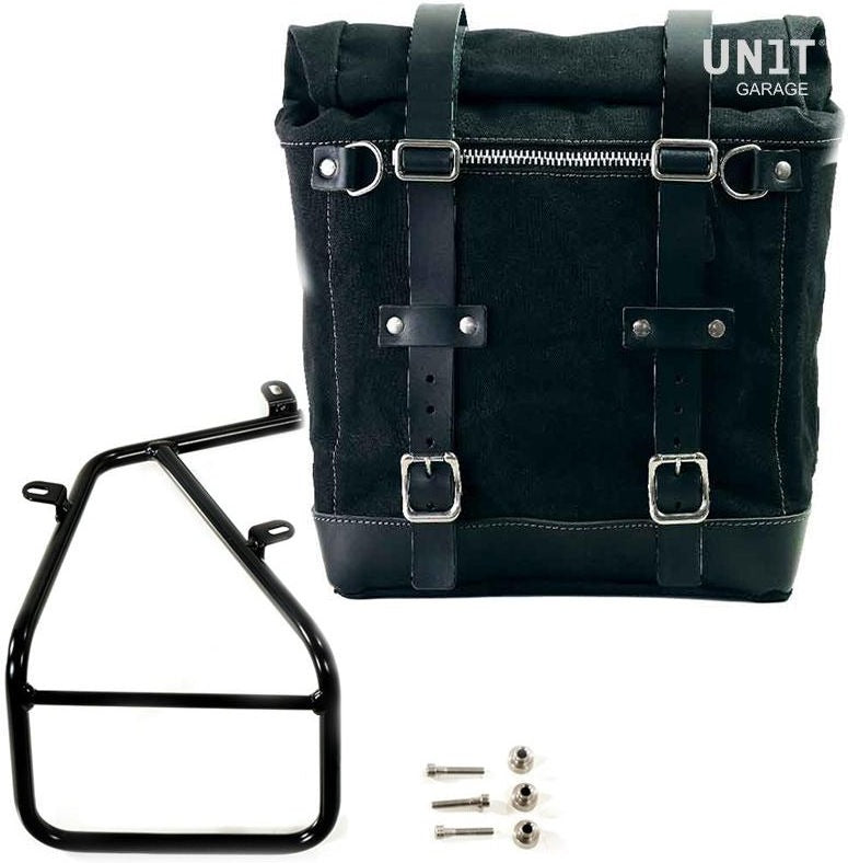 Unitgarage / ユニットガレージ Canvas Side Pannier Scram 22L-30L + Subframe NineT Series | U201-1620