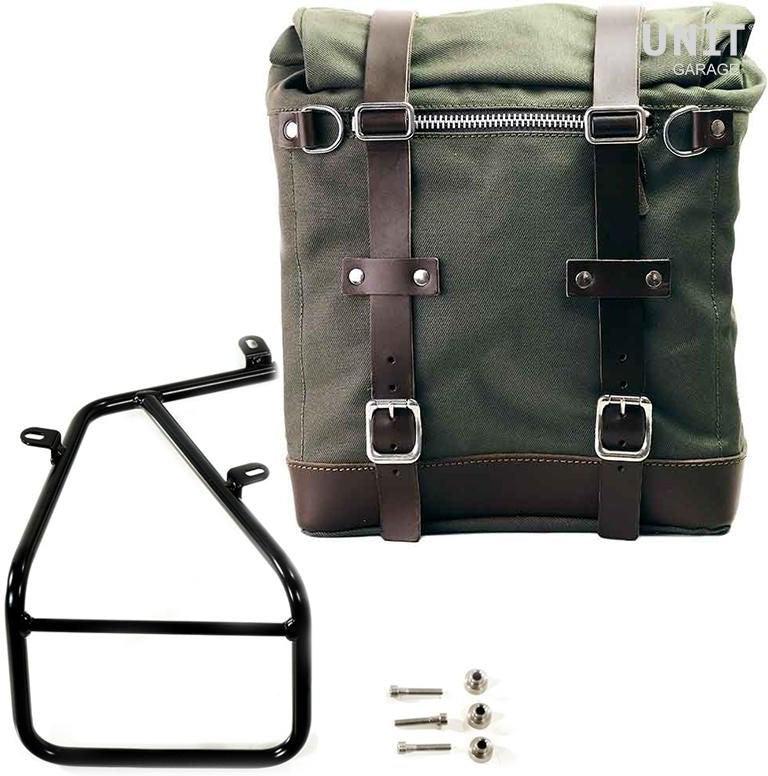 Unitgarage / ユニットガレージ Canvas Side Pannier Scram 22L-30L + Subframe NineT Series | U201-1620