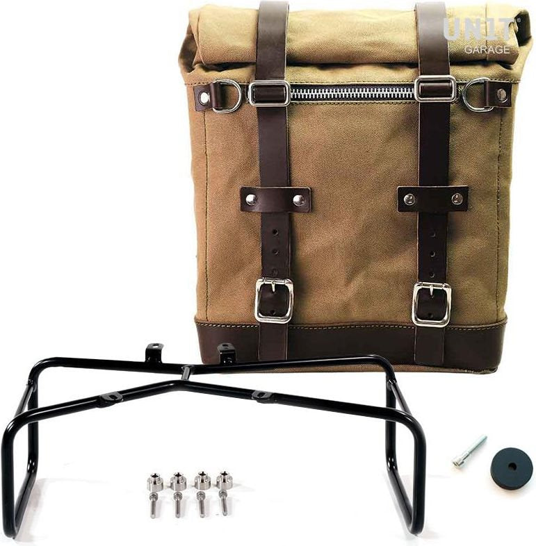 Unitgarage / ユニットガレージ Canvas Side Pannier Scram 22L-30L + Double Subframe NineT | U201-1626-A2